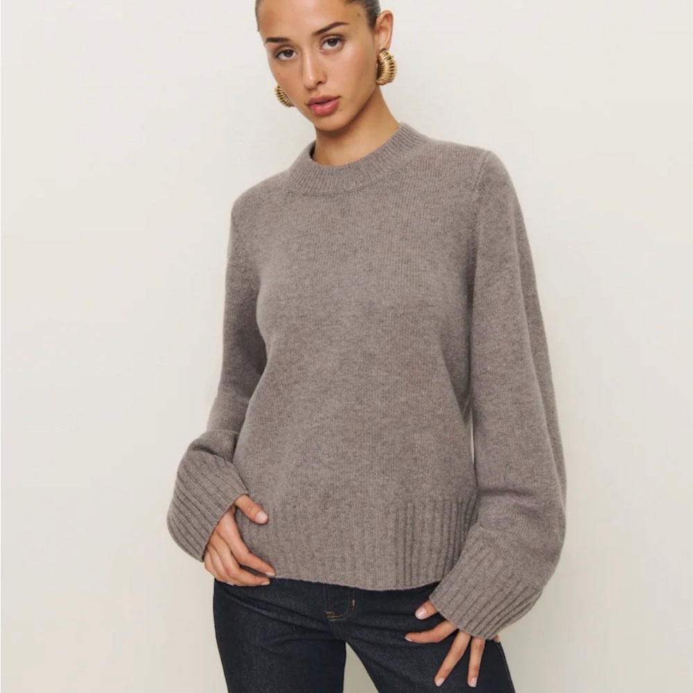 Reformation Calloway wool Crewneck Sweater XS